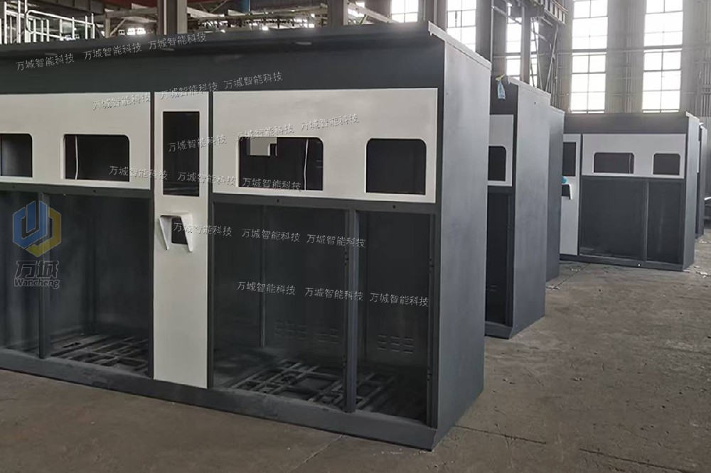 一大批新（xīn）型揮手感應大容量可回收箱工程案例